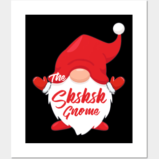 The Sksksk Gnome Matching Family Christmas Pajama Posters and Art